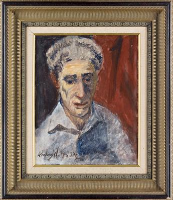 ABRAHAM WALKOWITZ Portrait of Chaim Gross.